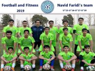 Navid Faridi’s football & fitness academy In 2019